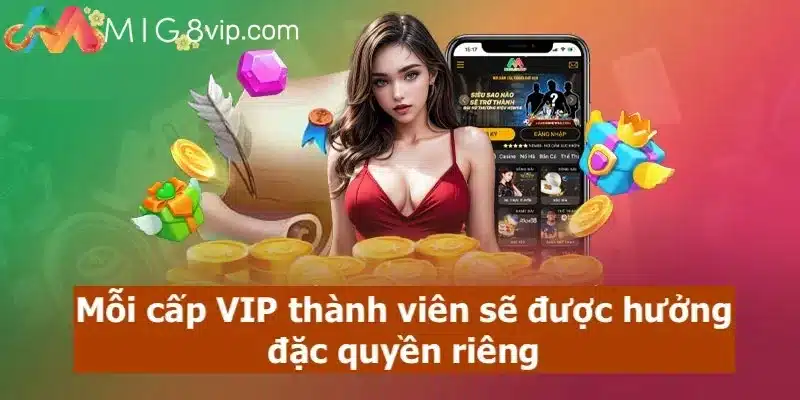 Mỗi cấp tài khoản ưu tiên sẽ được hưởng chính sách riêng
